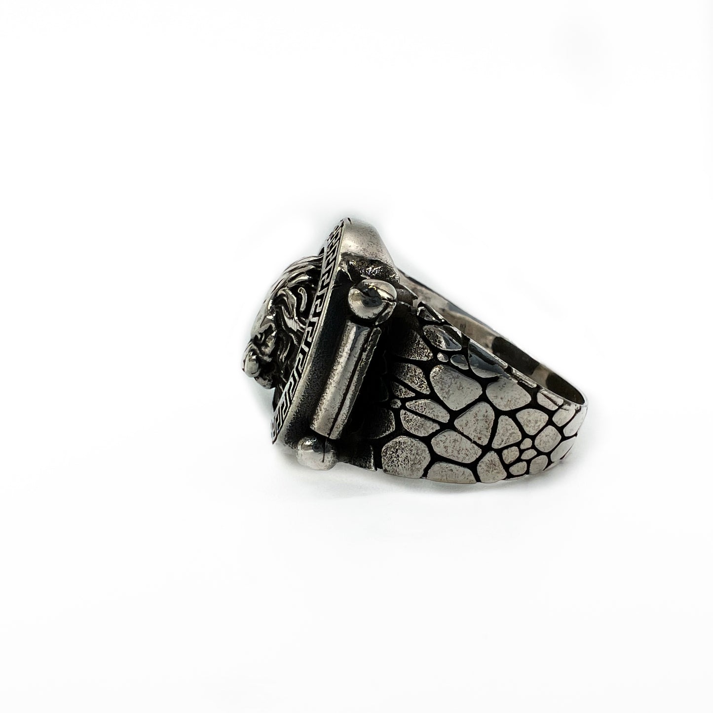 Lion Silver Ring in Premium