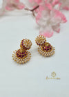 Silver bellimoda Jhumki