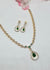 Silver Stone Necklace