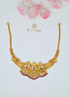 Silver Gold Polish Necklace