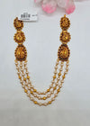 Silver Pearl Necklace 0538