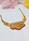 Silver Gold Polish Necklace