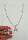 Silver Stone Necklace