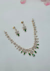 Silver New Stone Necklace