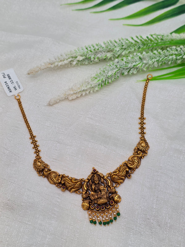 Silver Antique Necklace ASN334