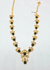 Silver Vintage Necklace in Green