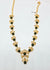 Silver Vintage Necklace in Green