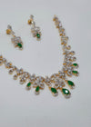 Silver New Stone Necklace