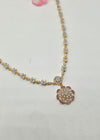 Silver Stone Necklace