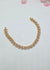 Silver Plain Stone Necklace