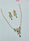 Silver Premium Stone Necklace